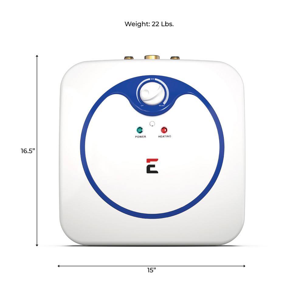 Eccotemp EM 4.0 Point-Of-Use 4.0-Gal. 1440-Watt 110120-Volt Electric Mini Tank Water Heater EM-4.0