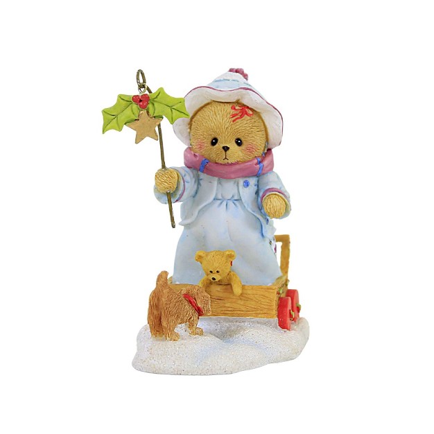 Cherished Teddies Gabrielle Annual Figurine 2022 One Figurine 4 25 Inches Holly Puppy Dated 135572 Resin Multicolored