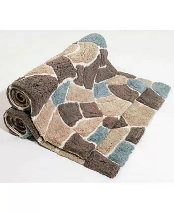 Chesapeake 2-Piece Boulder Bath Rug Set