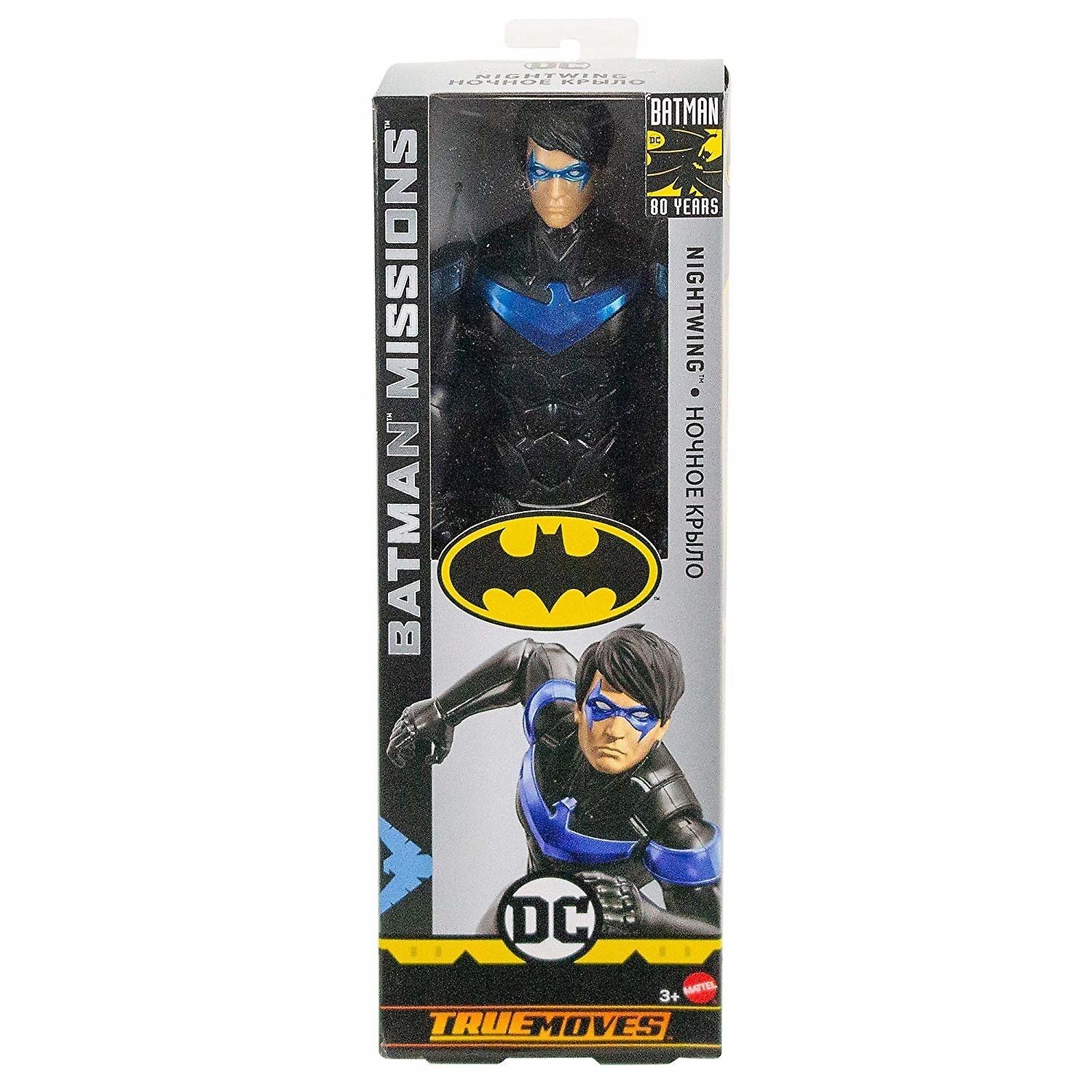 DC Batman Missions True Moves Nightwing Action Figure 30cm