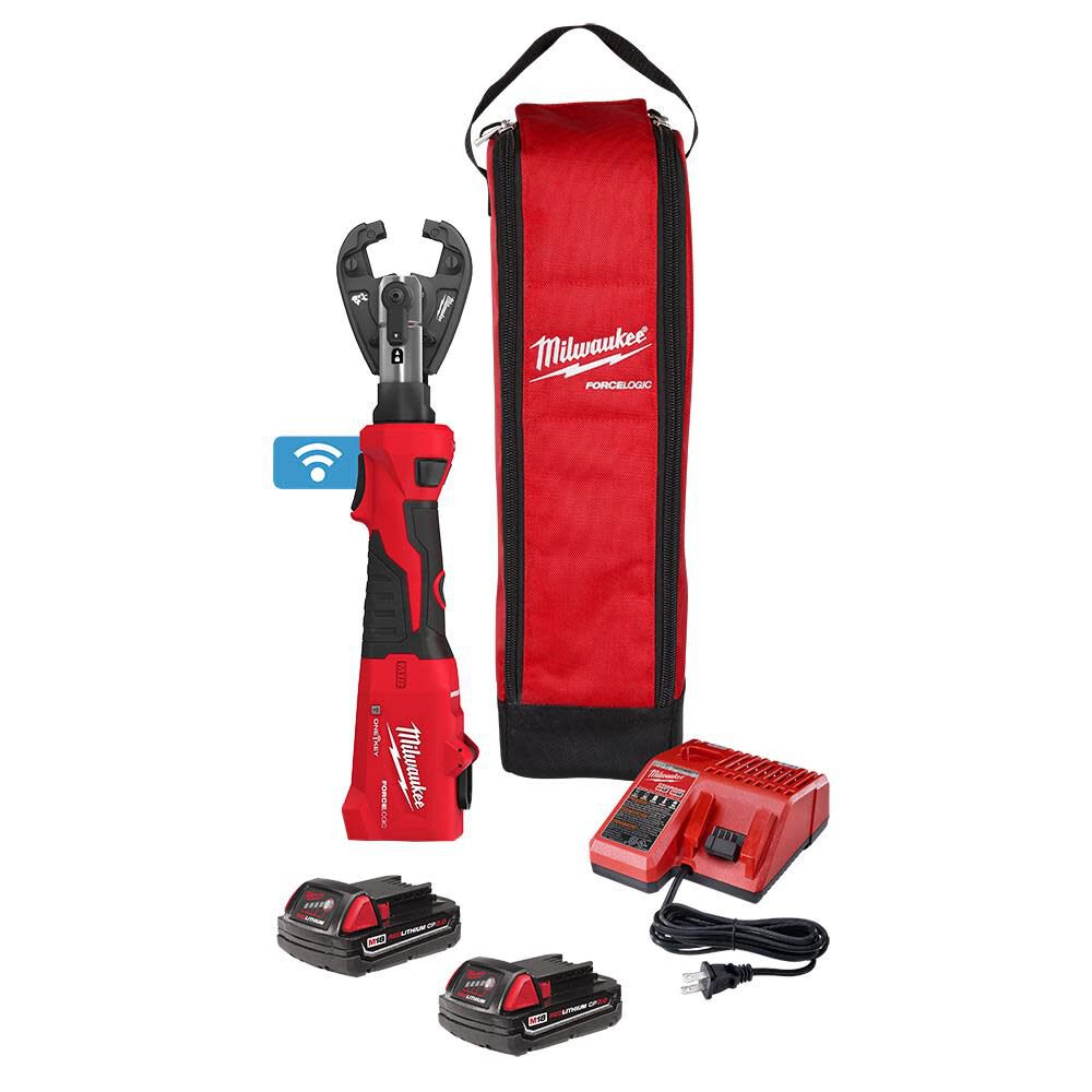 Milwaukee M18 FORCE LOGIC 6T Linear Utility Crimper Kit with Kearney Jaw 2978-22K from Milwaukee