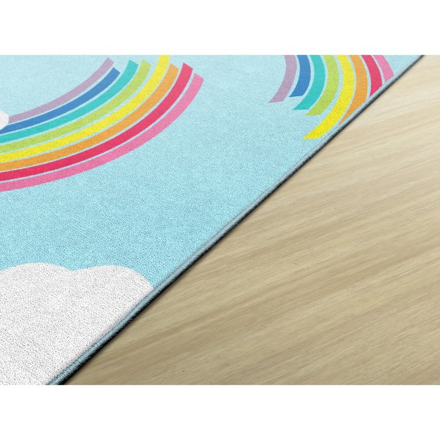 Flagship Carpets Hello Sunshine Whimsical Area Rug