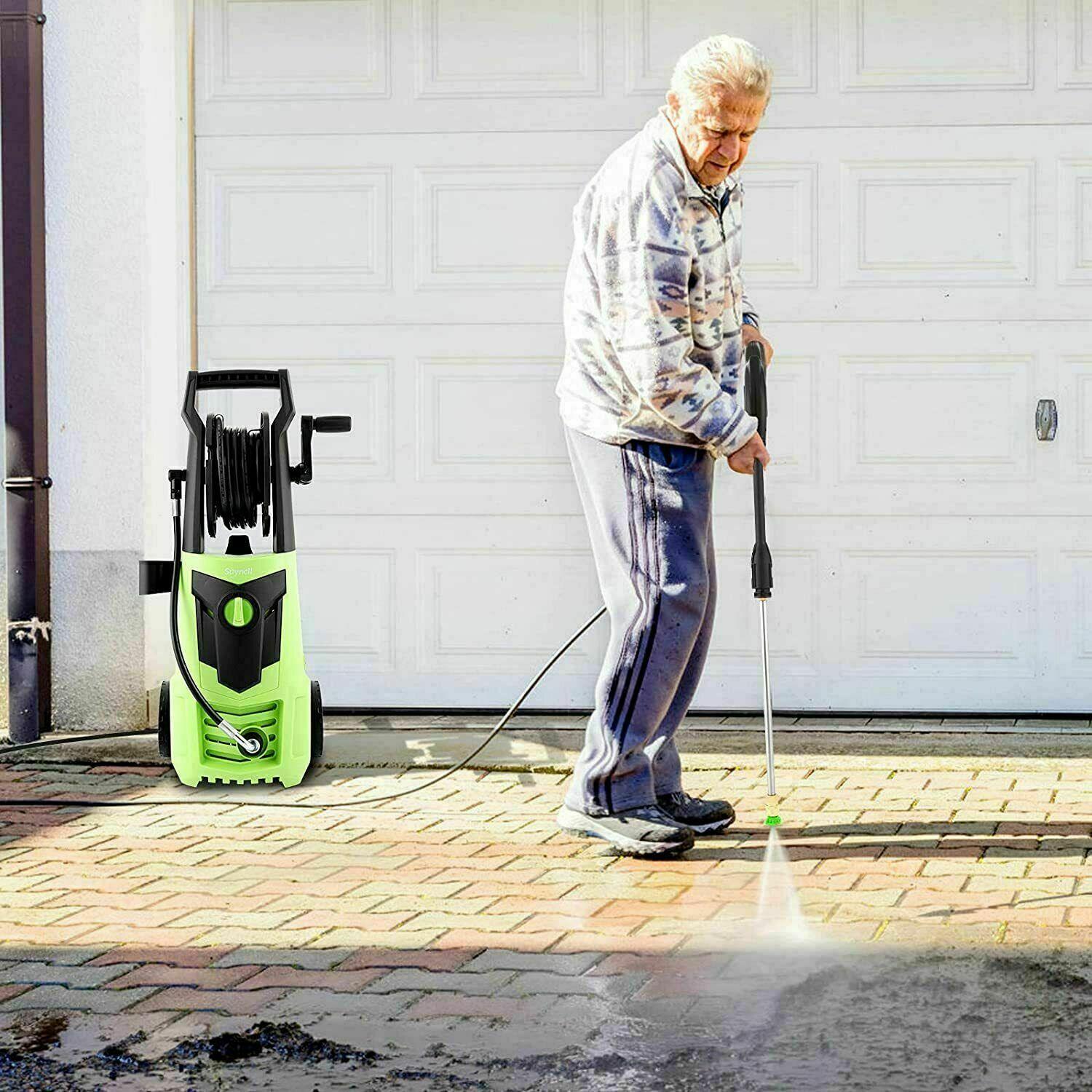 Suyncll Electric Pressure Washer 3000PSI, 2.4GPM High Power Washer Cleaner NEW