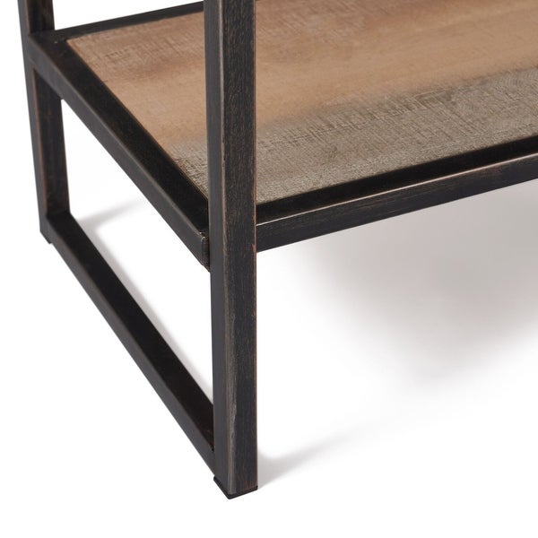 Finch Morris Wood and Metal Console Table with 2 Drawers