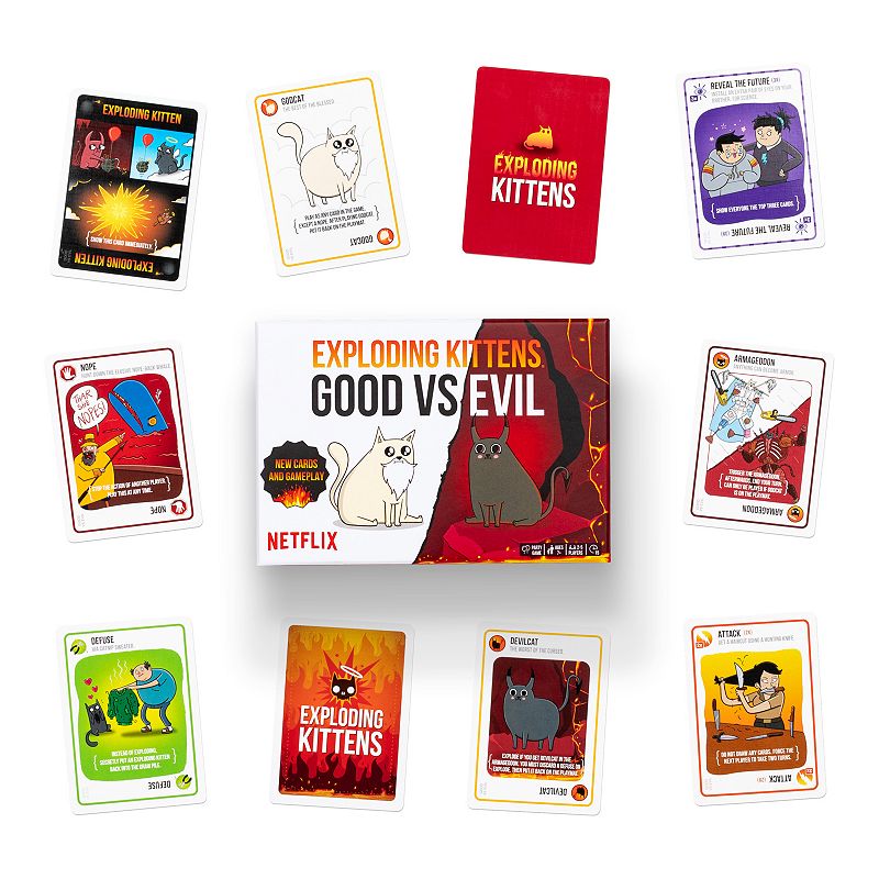 Exploding Kittens: Good vs Evil Game