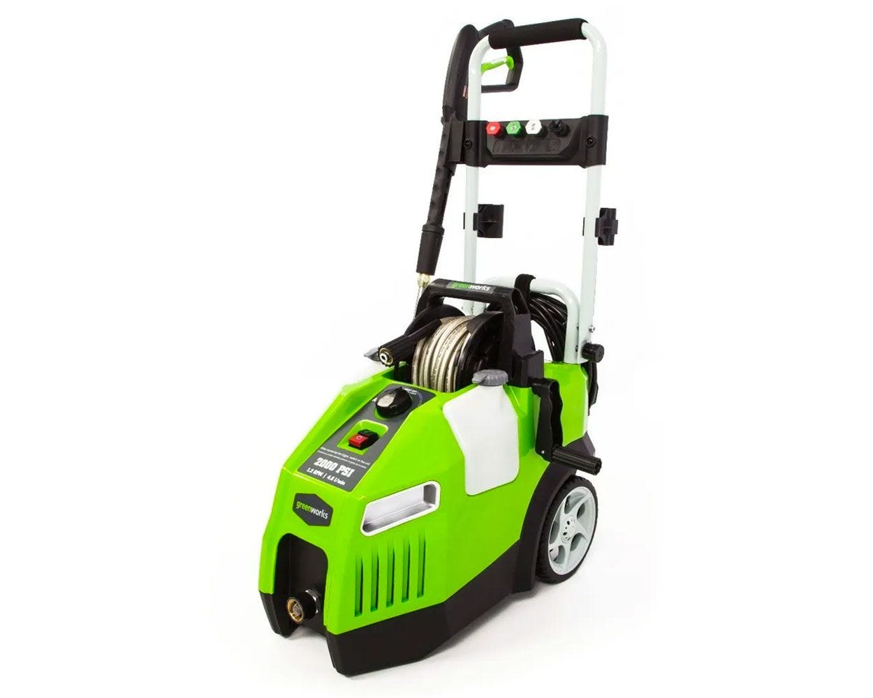 2000-PSI Horizontal Pressure Washer | Greenworks Tools