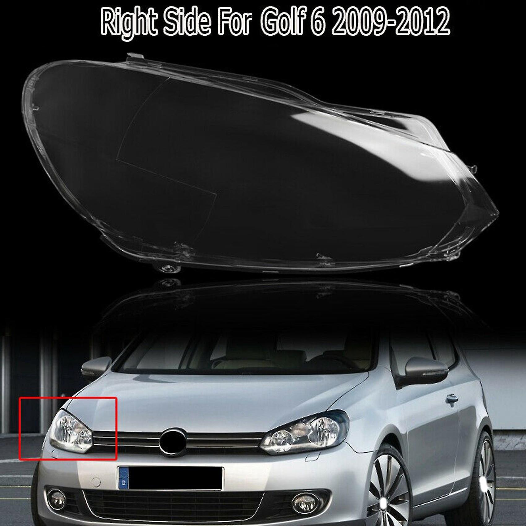 Car Headlight Shell Headlight Replacement Auto Transparent Lampshade For  Golf 6 Mk6 R 2009 20