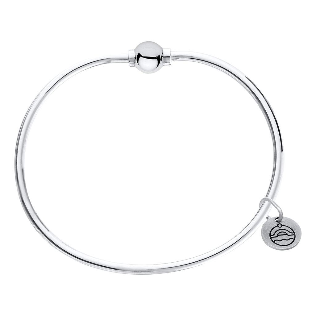 LeStage® Cape Cod  Beaded Bangle in Sterling Silver