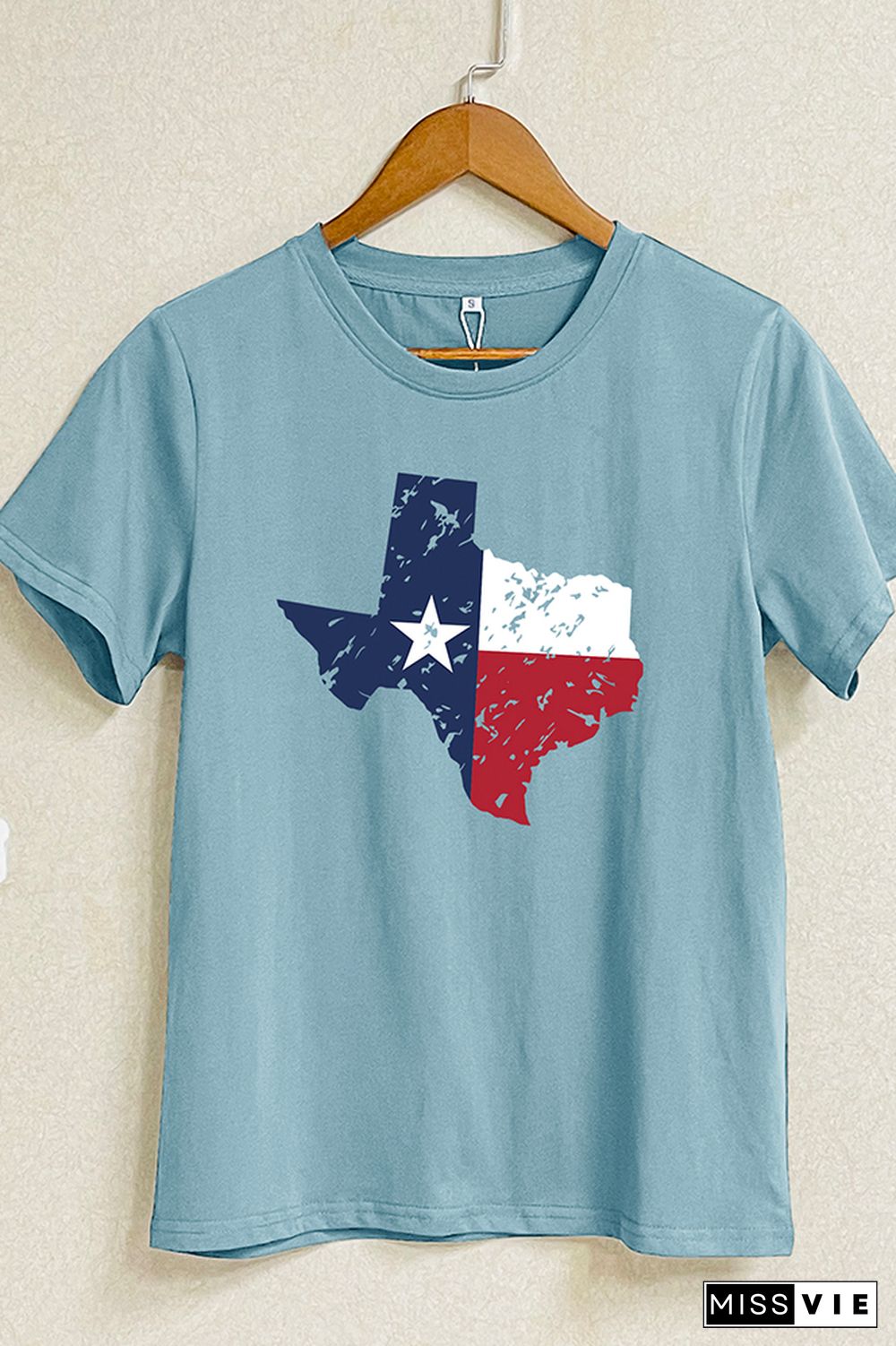 Texas Flag Short Sleeve Graphic Tee Wholesale