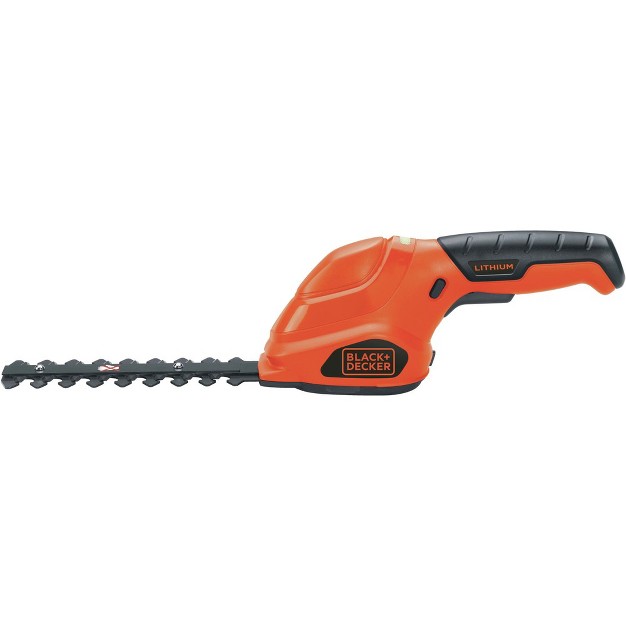 Black amp Decker Gsl35 3 6v Cordless Lithium ion 2 in 1 Garden Shear Combo