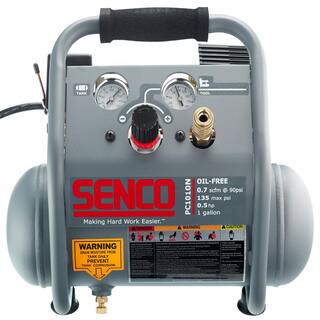 Senco 1 Gal. 12 HP Portable Pancake Electric Air Compressor PC1010N