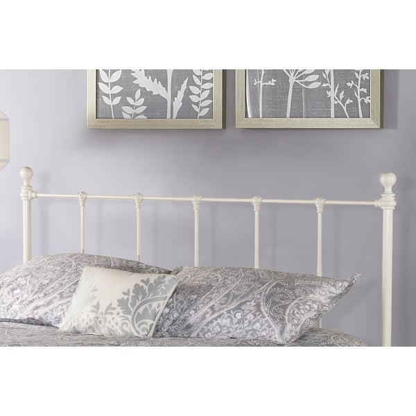 Hillsdale Molly Metal Headboard， White - - 20132379