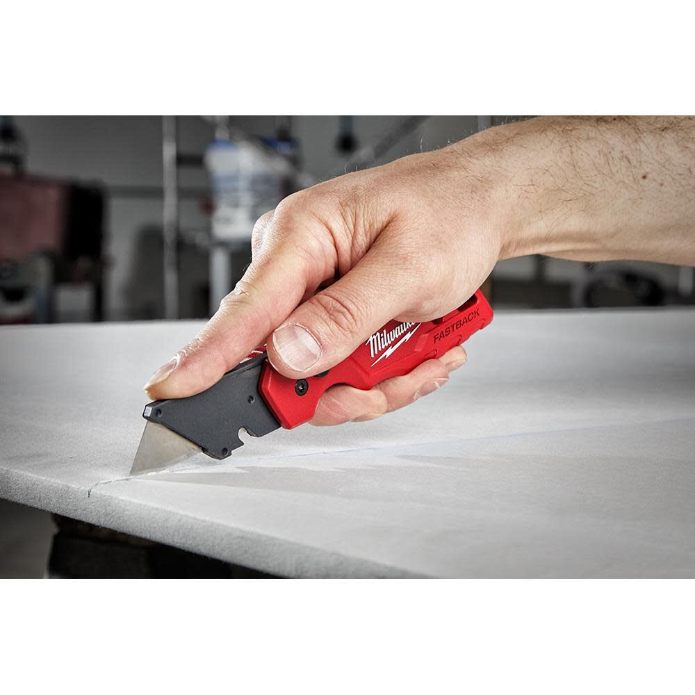 Milwaukee FASTBACK Folding Utility Knife 48-22-1501 from Milwaukee