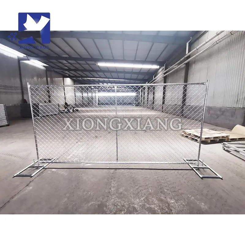 Factory Supply Chain Link Temporary Fence construction Site Temporary fencing