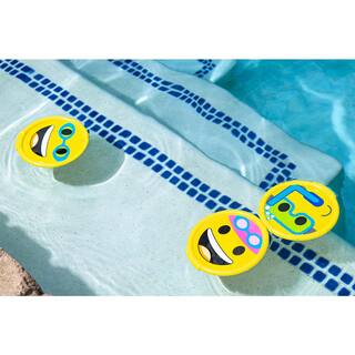 Poolmaster Emoji Dive Discs Swimming Pool Dive Toys (Pack of 3) 72729