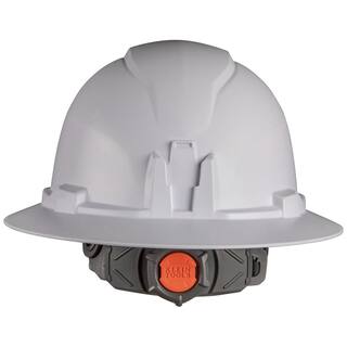 Klein Tools Hard Hat Non-Vented Full Brim Style White 60400