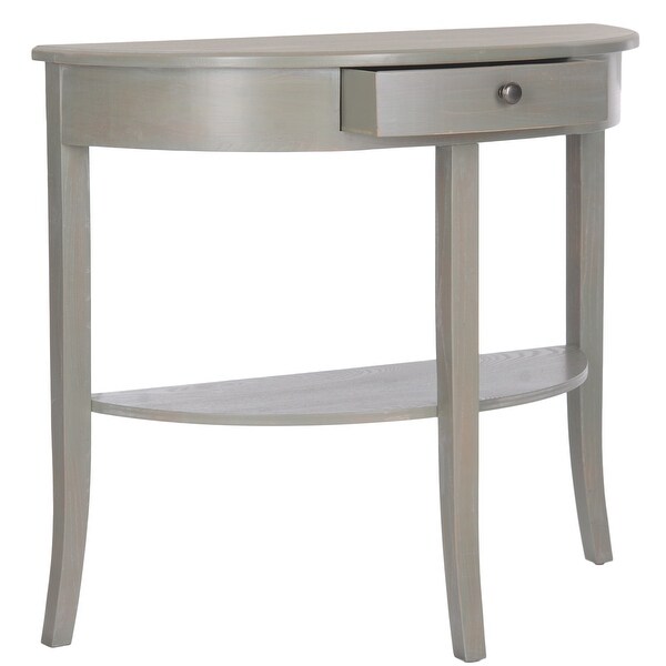 SAFAVIEH Alex Ash Grey Console - 33.9