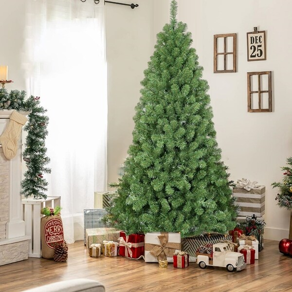 Unlit PVC Green Memory Wire Christmas tree