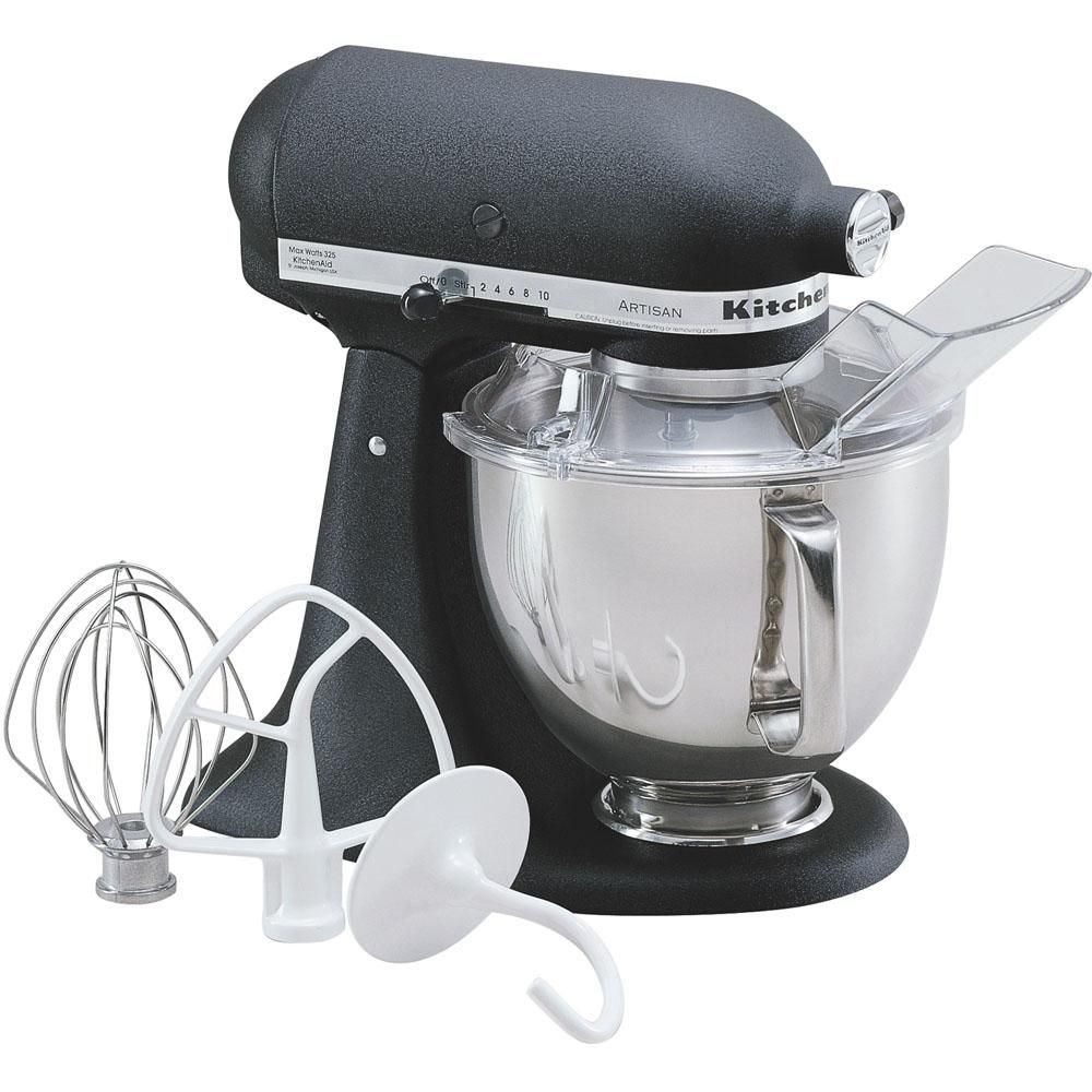 5-Qt Artisan Stand Mixer (Cast Iron Black) | KitchenAid