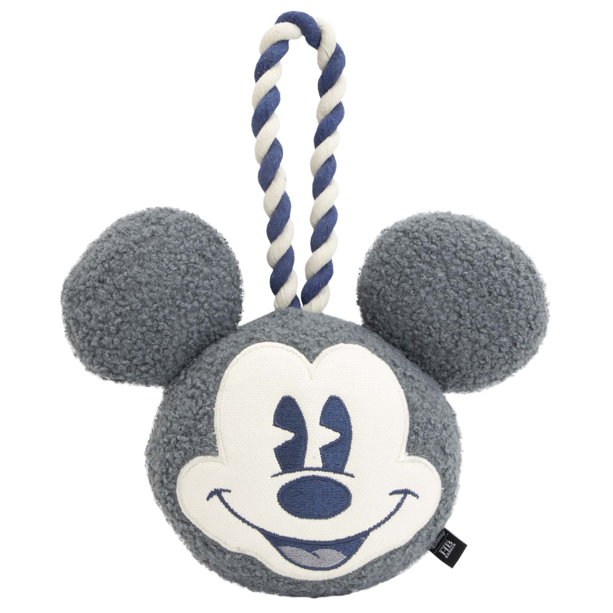 Harry Barker Gray Fun with Mickey Rope Dog Toy