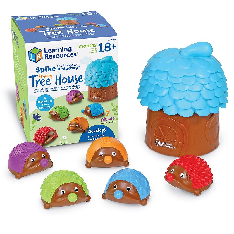 Learning Resources Spike the Fine Motor Hedgehog Sensory Tree House