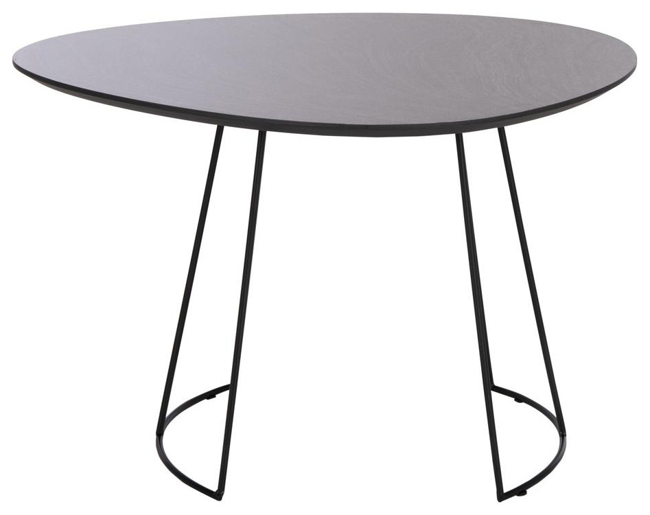 Brooks Side Table  Dark Grey   Industrial   Side Tables And End Tables   by BisonOffice  Houzz