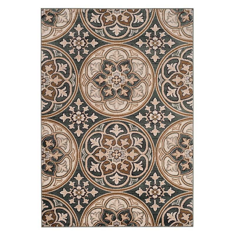 Safavieh Lyndhurst Botanical Medallion Rug