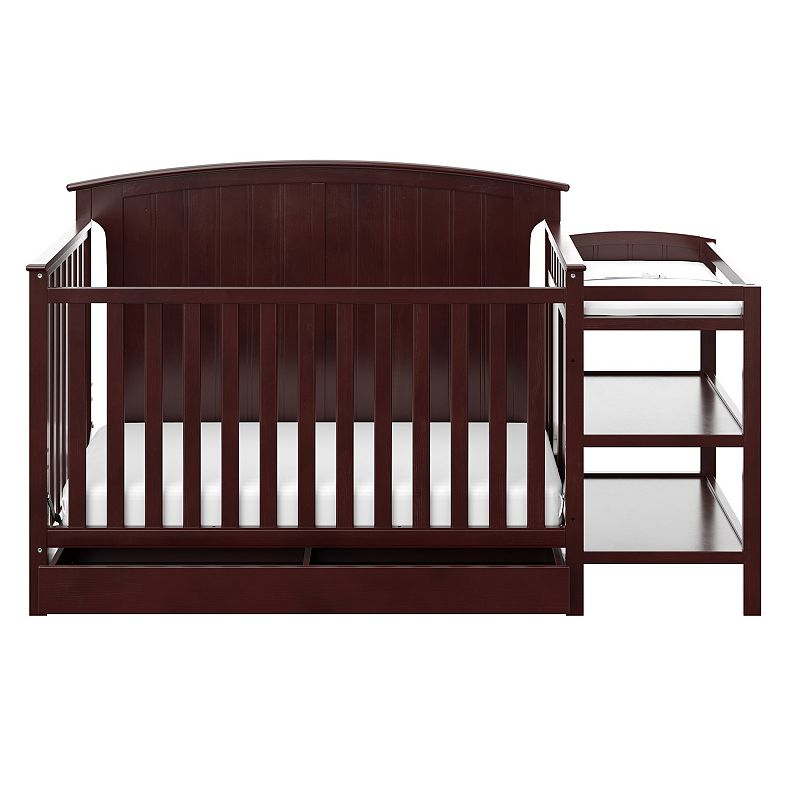 Storkcraft Steveston 4-in-1 Convertible Crib and Changer with Drawer