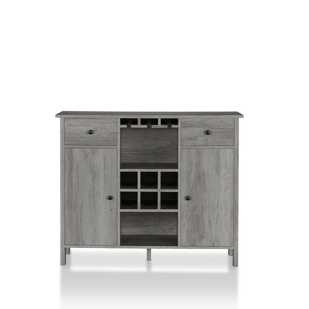 Furniture of America Madrid Contemporary 5 shelf Buffet