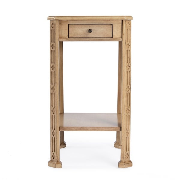 Moyer Wood Side Table with Storage