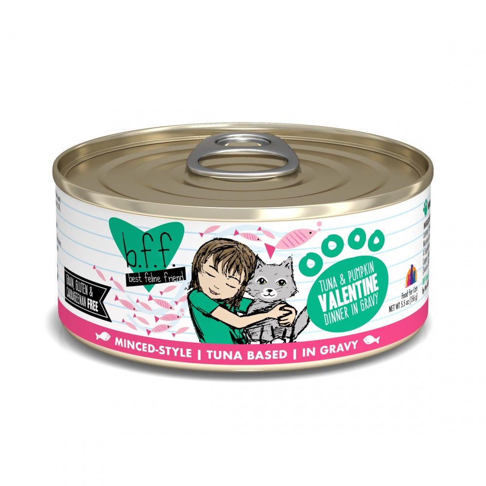 Weruva BFF Tuna  Pumpkin Valentine Canned Cat Food