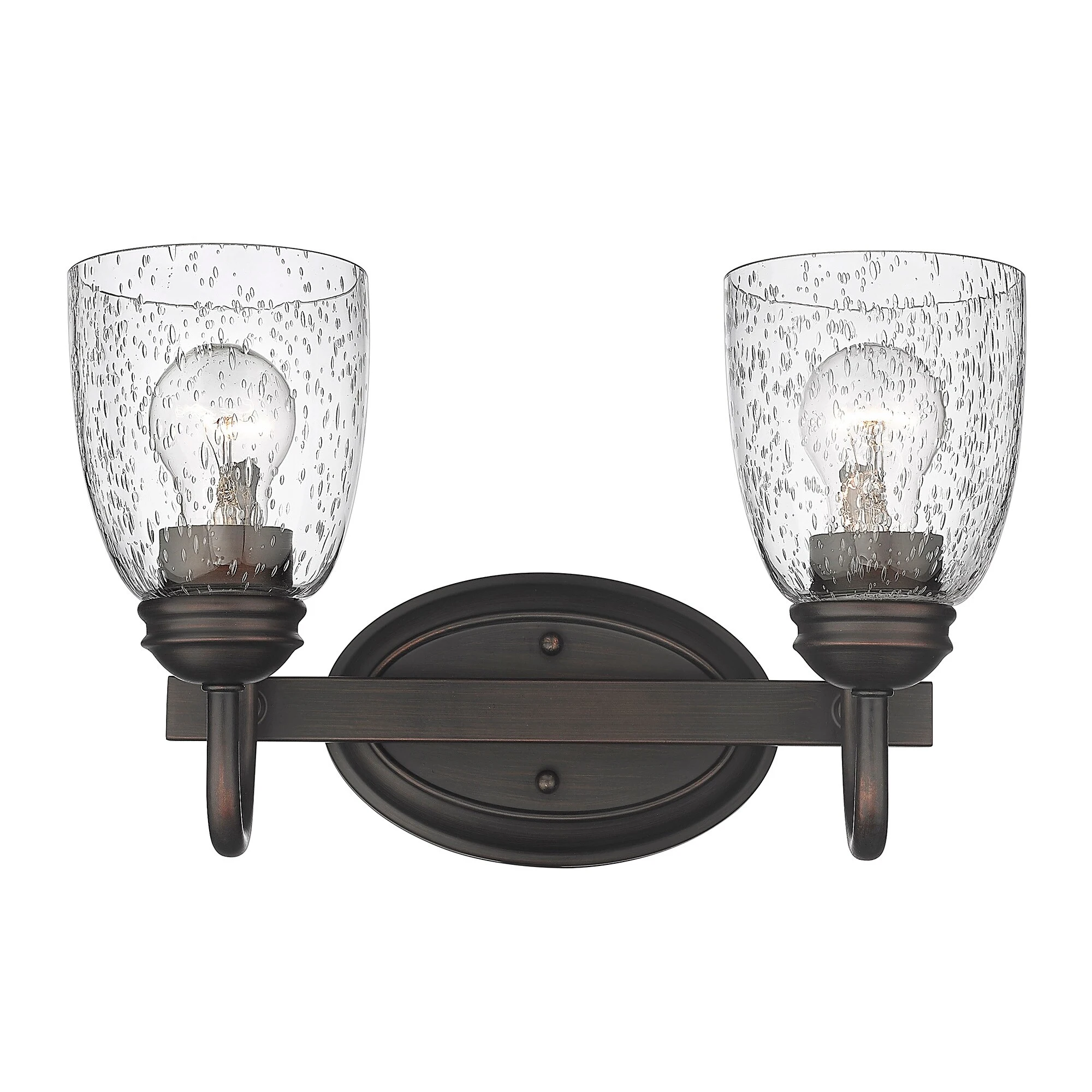 Parrish 2 Light Bath Vanity - Rubbed Bronze