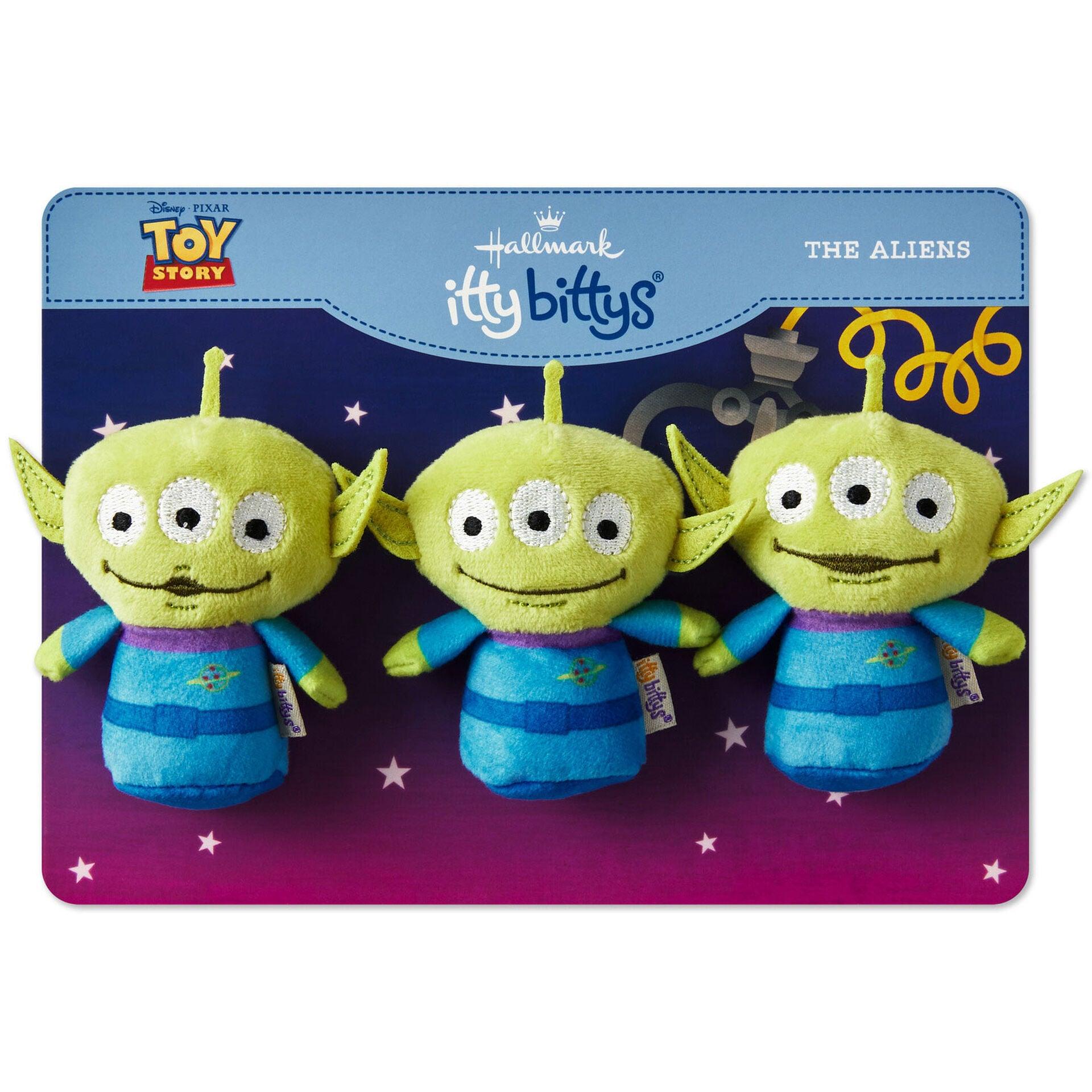 Hallmark  itty bittys® Disney/Pixar Toy Story Aliens Mini Plush, Set of 3