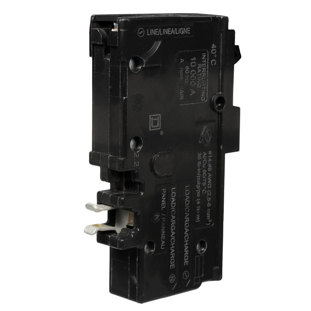 Square D Homeline 20 Amp Single-Pole Plug-On Neutral Combination Arc Fault Circuit Breaker(HOM120PCAFIC) HOM120PCAFIC