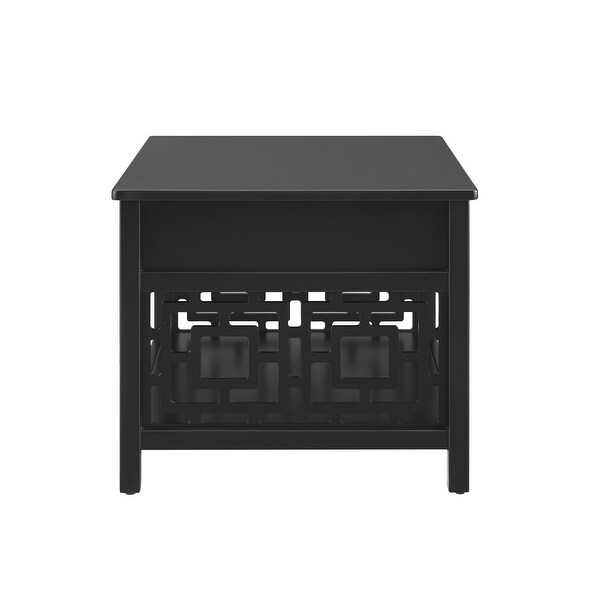 Wales Two-Drawer Geometric Coffee Table