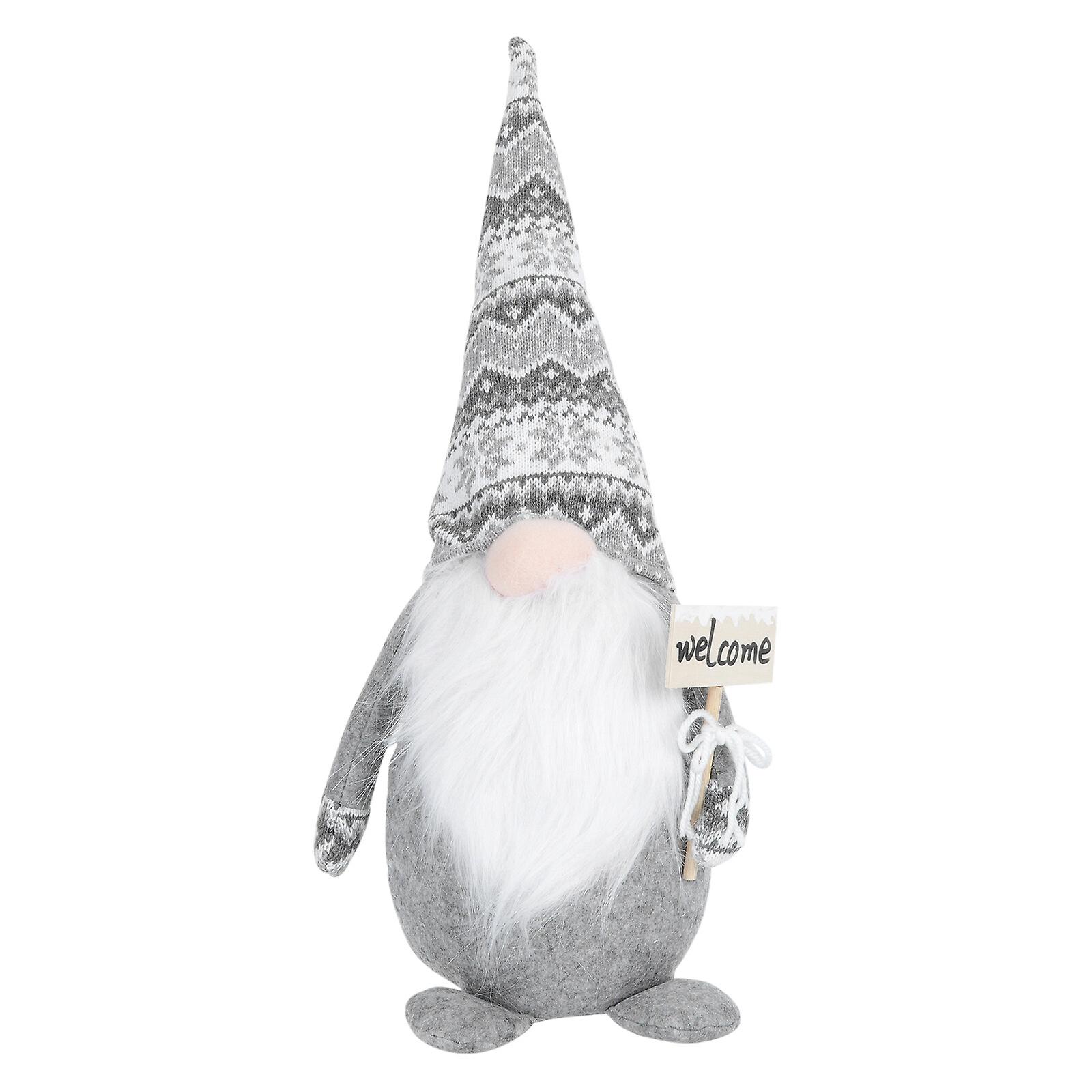 1pc Home Decoration Gnome Man High Hat Doll Xmas Long Beard Doll Decoration