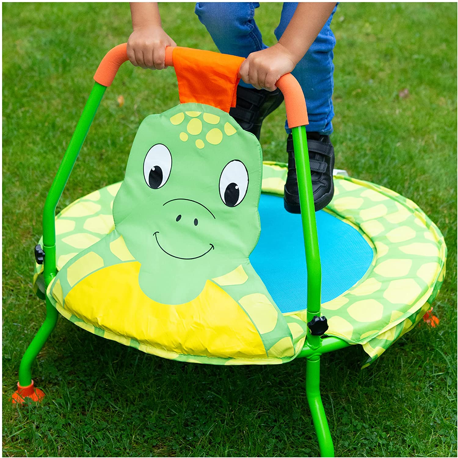 Galt Toys， Nursery Trampoline - Turtle， Trampolines for Kids， Ages 1 Year Plus