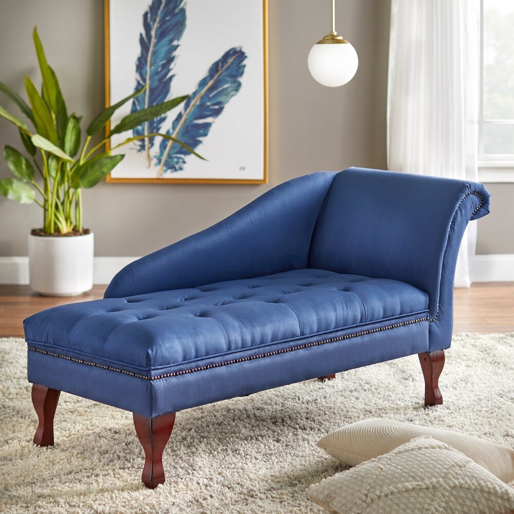 Simple Living Storage Chaise Lounge