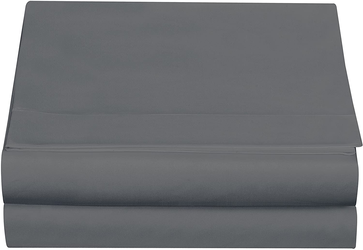 Set of 2 Silky Soft Polyester Single Flat Sheet