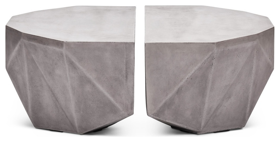 Eberto Coffee Table   Contemporary   Coffee Tables   by Peachtree Fine Furniture  Houzz