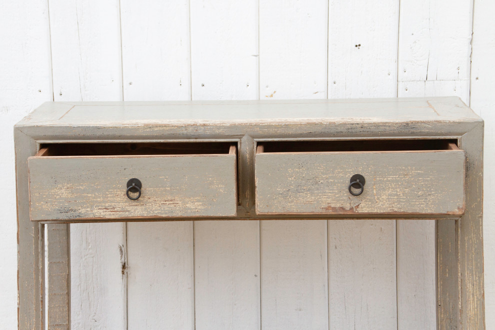 Country Style Painted Console Table   Farmhouse   Console Tables   by De cor  Houzz