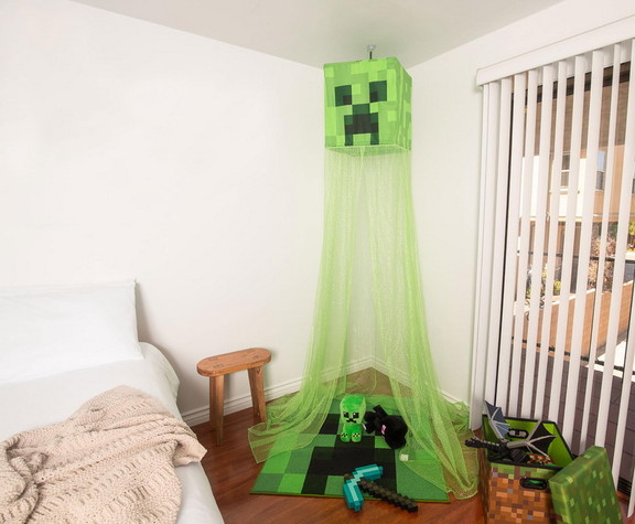 Robe RBF 16631 C Minecraft Green Creeper Kids Bed ...