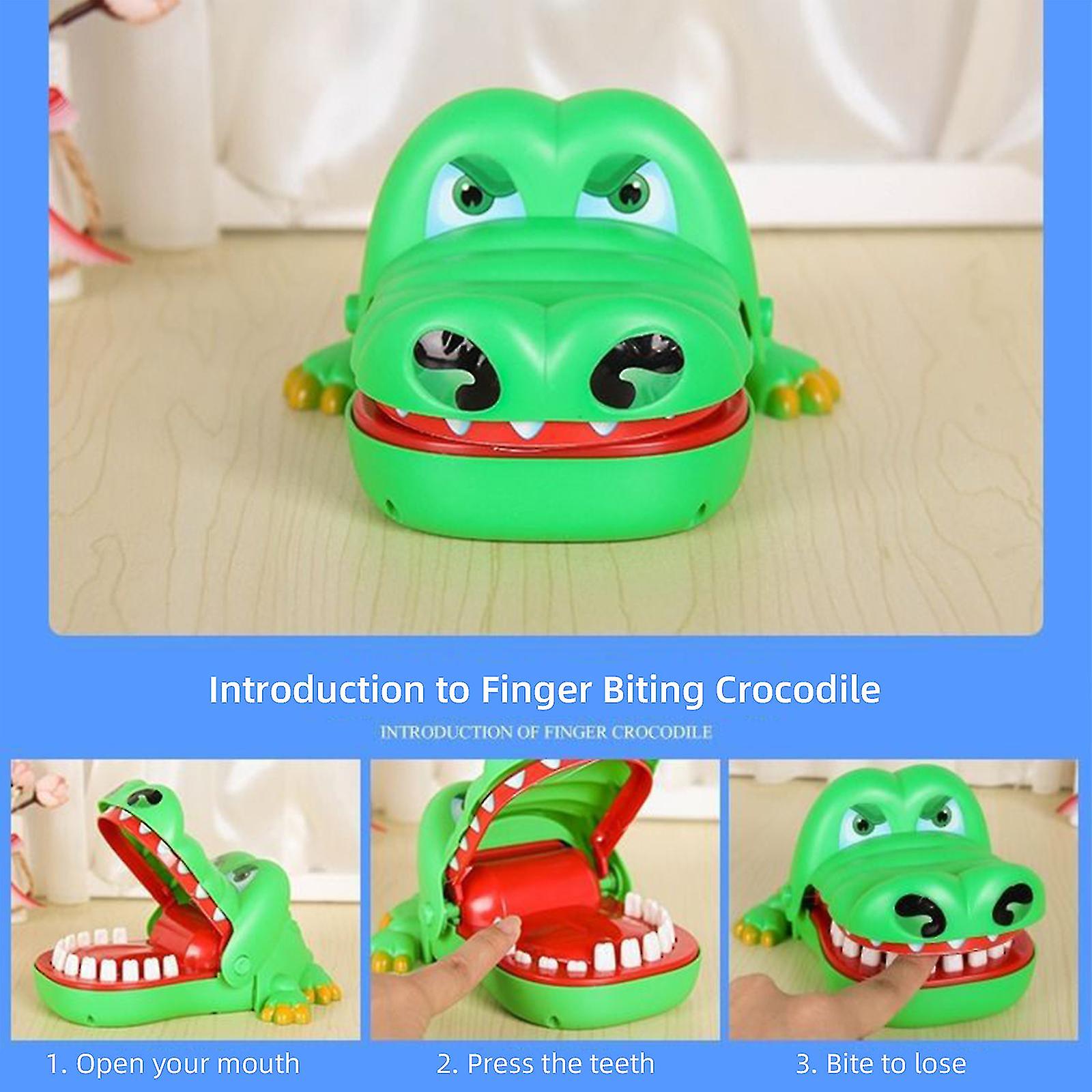 Crocodile Teeth Toys Game For Kids，alligator Biting Finger Dentist Games Funny For Party And Children Game Of Luck