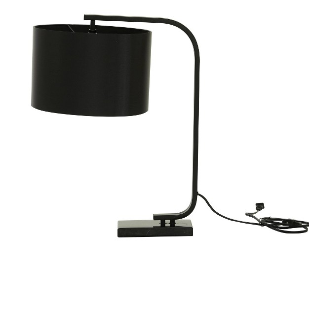 Traditional Metal Table Lamp Black Olivia amp May