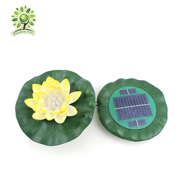 Home Garden Supplies Solar Powered Water Fountain Outdoor Solar Water Floating Fountain Pump With Lights