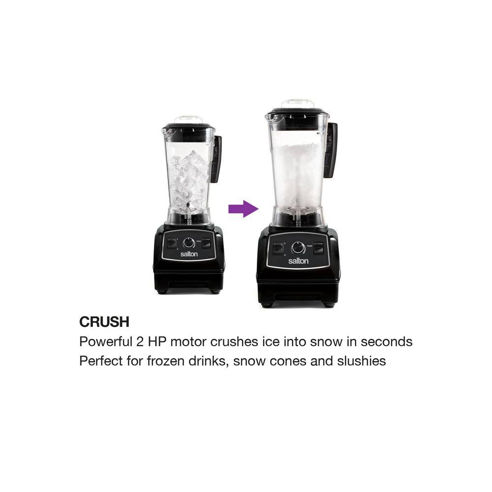 Salton 2.0 LQt Power Blender in Black BL1486BLBT