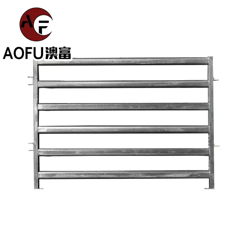 High Quality Metal Frame Material Livestock Fencing Supply Used Corral Panels Farm Livestock Galvanized Steel Wire Farm Fence