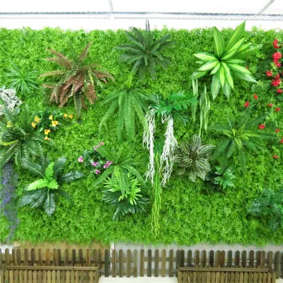 Garden supplies green wall vertical garden artificial boxwood green wall For Garden Landscape