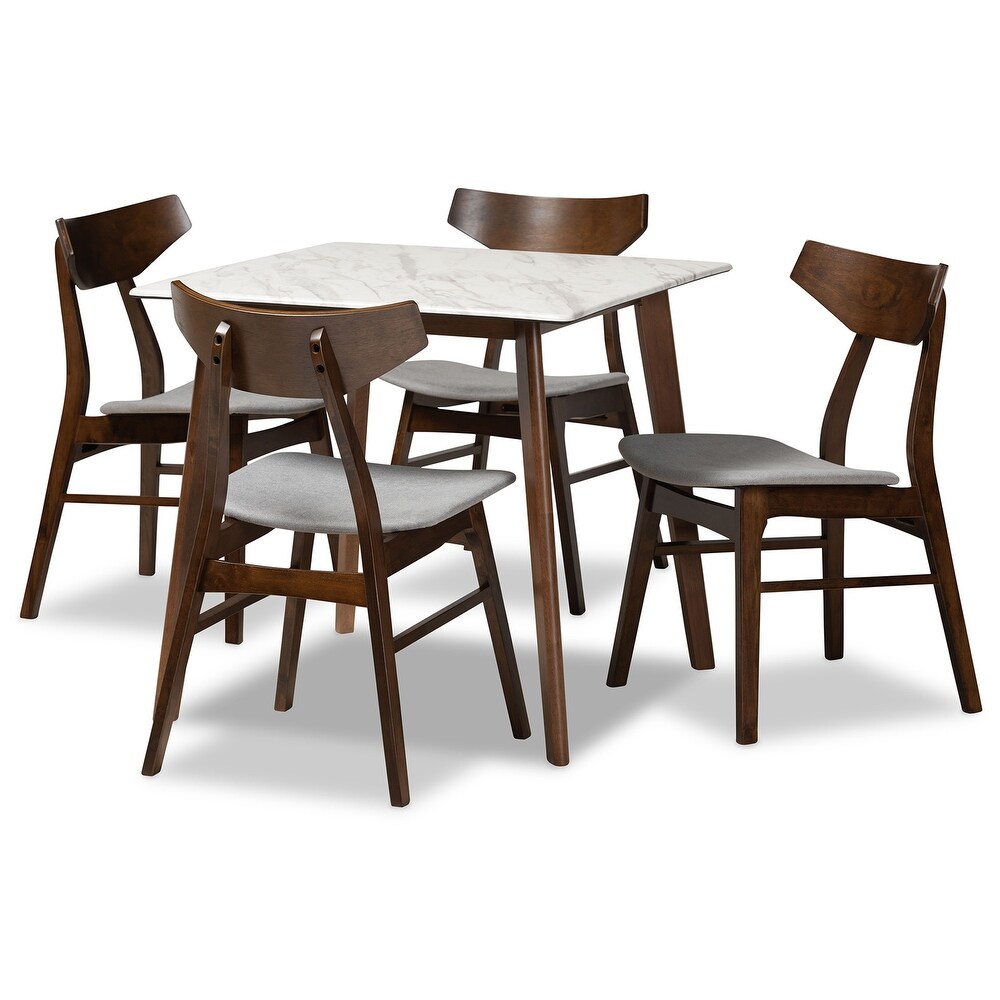 Pearson Mid Century Modern Transitional 5 PC Dining Set