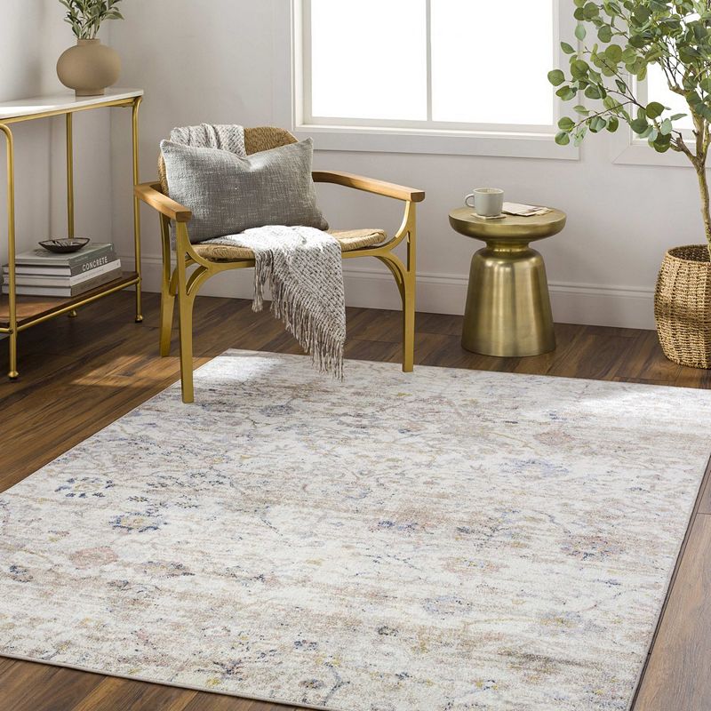 Van Horne Traditional Washable Area Rug